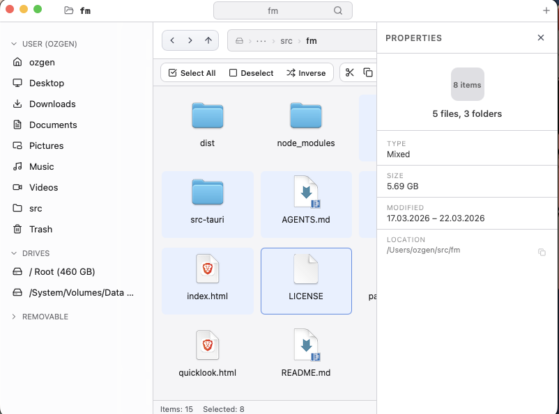 FM - File Manager preview — image 7
