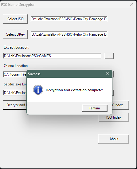 PS3Dec GUI preview — image 3