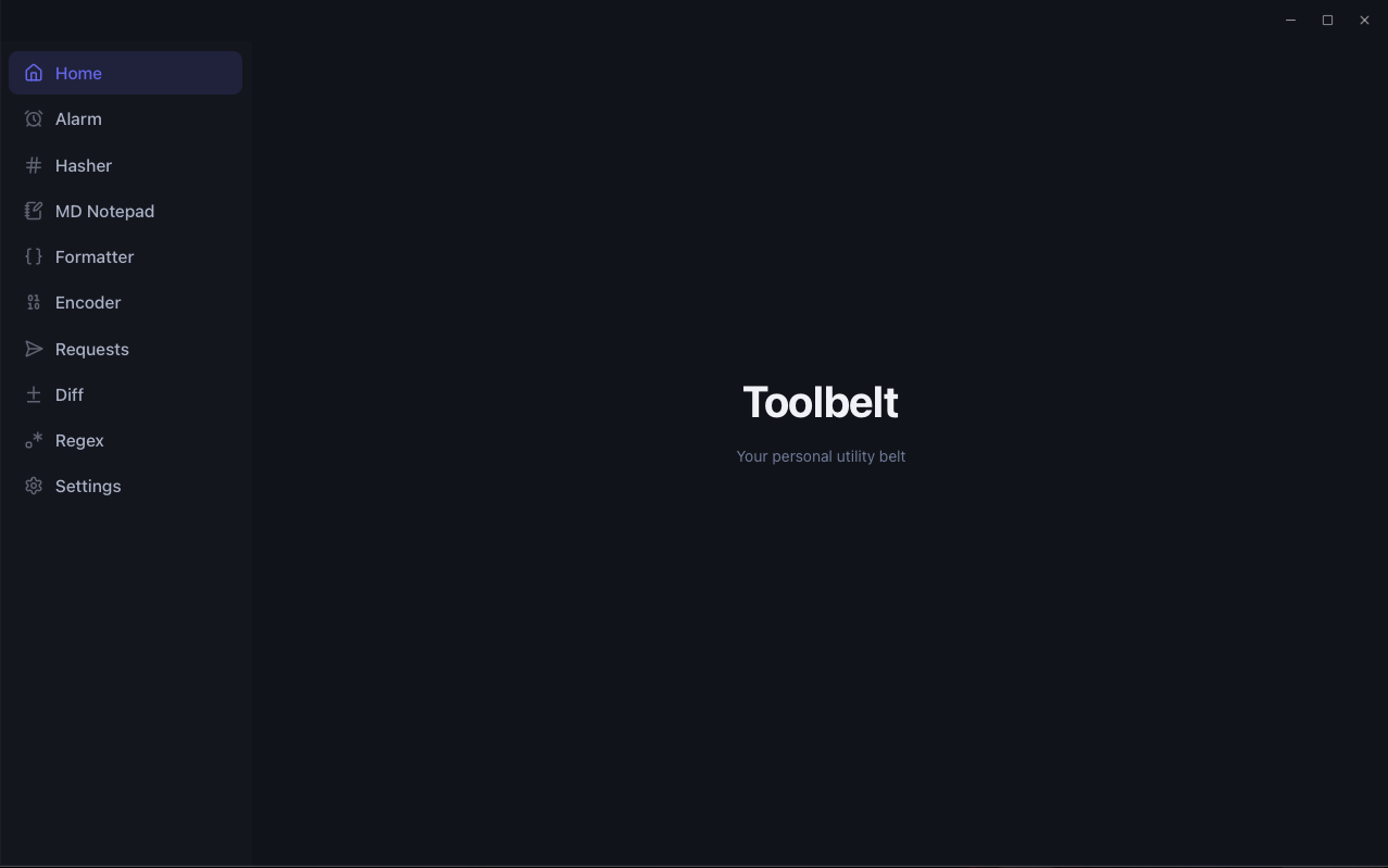 Toolbelt preview